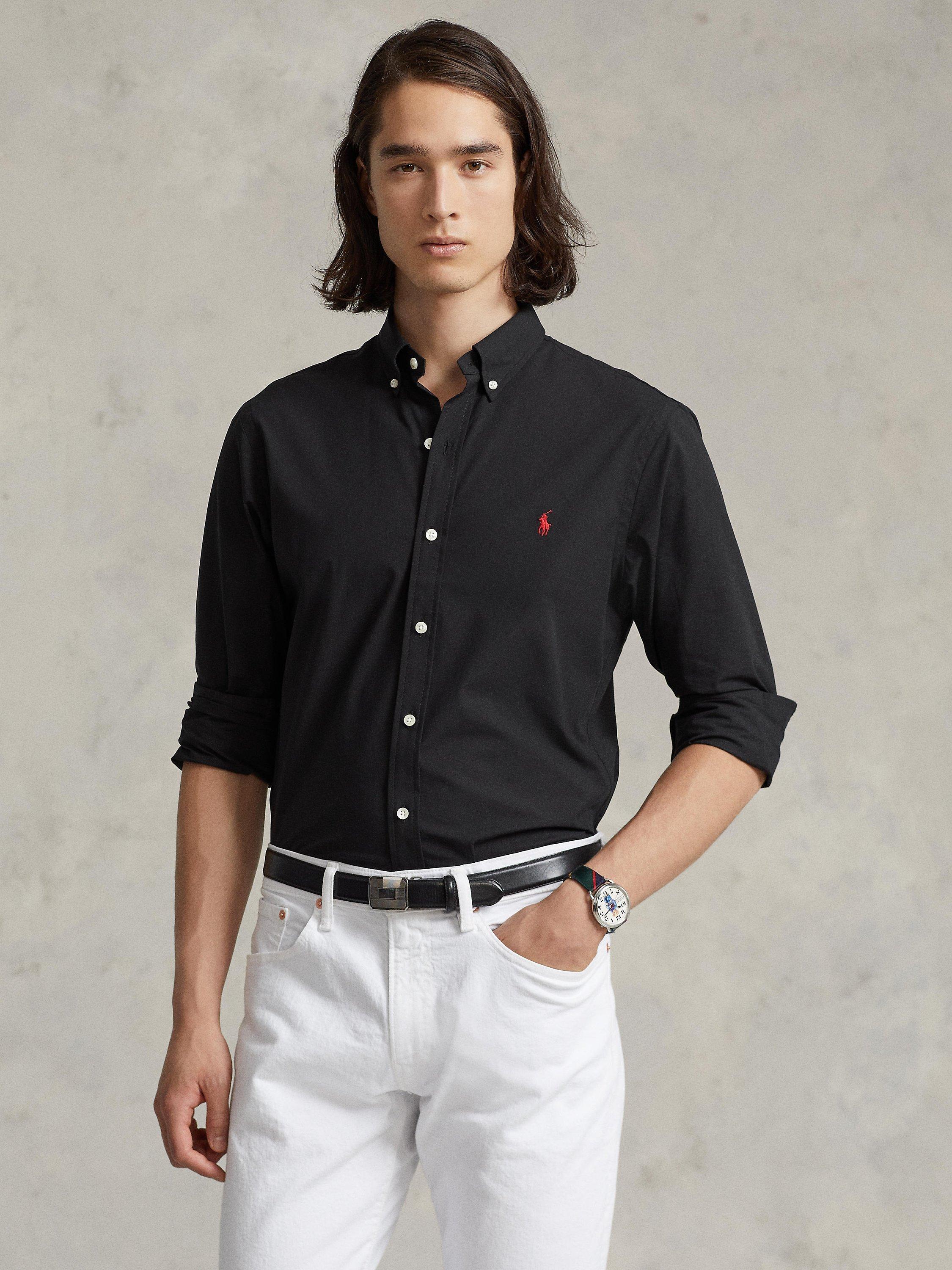 Polo ralph lauren slim fit shirt best sale