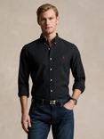 Polo Ralph Lauren Slim Fit Stretch Poplin Shirt, Black