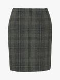 Celtic & Co. Check Wool Pencil Skirt, Cairngorn Heath