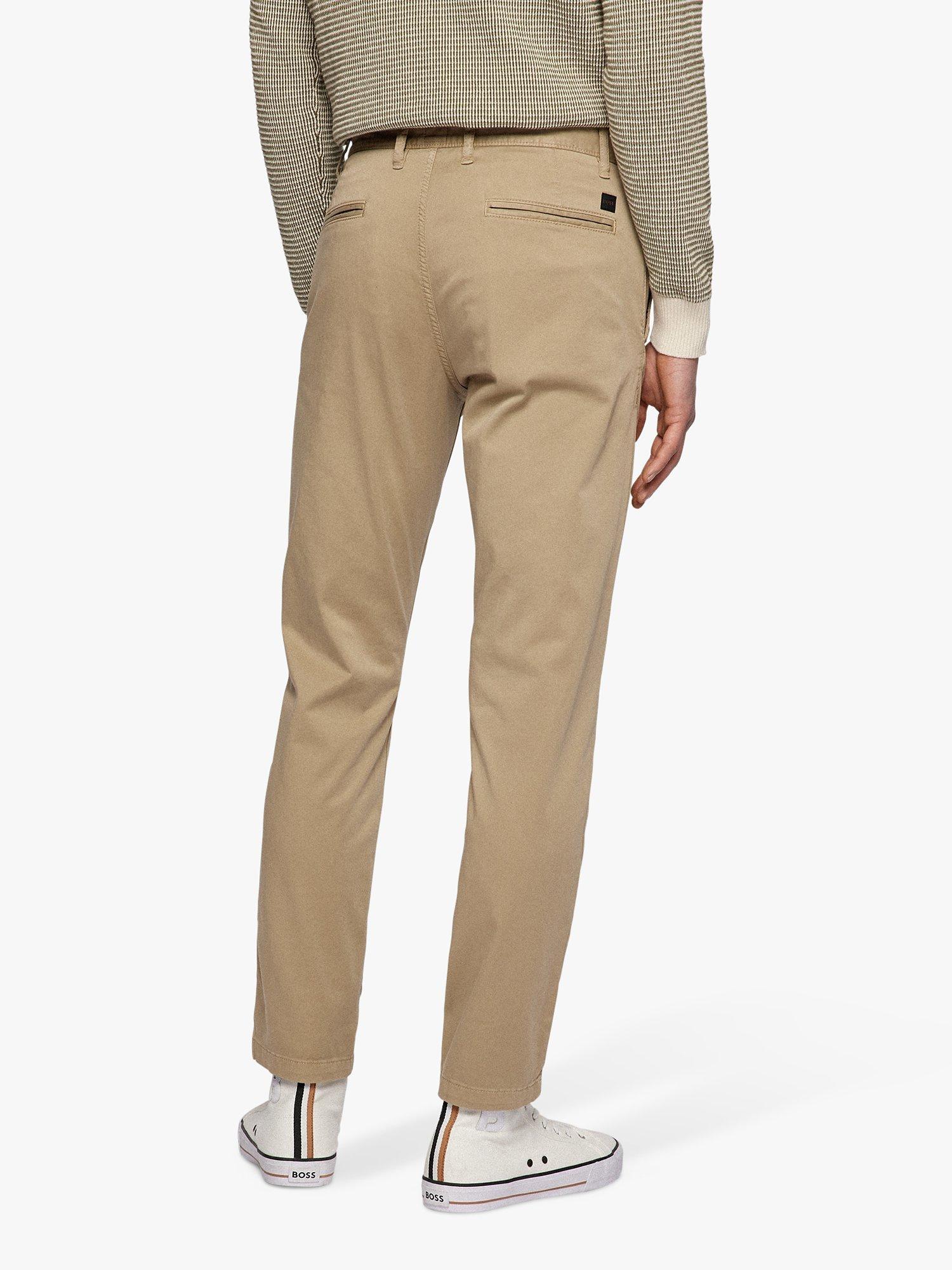 Product image 2 of 5, which shows BOSS Schino Slim Chinos, Light/Pastel Brown, 33L