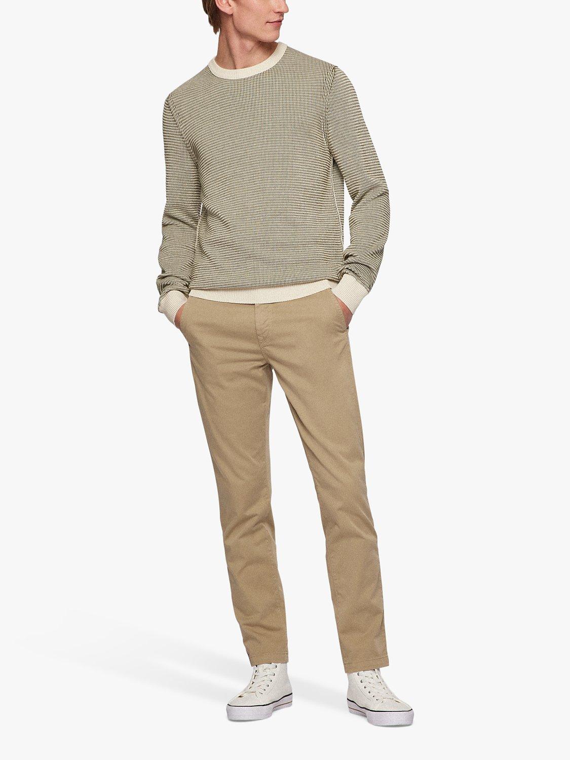 Product image 3 of 5, which shows BOSS Schino Slim Chinos, Light/Pastel Brown, 33L