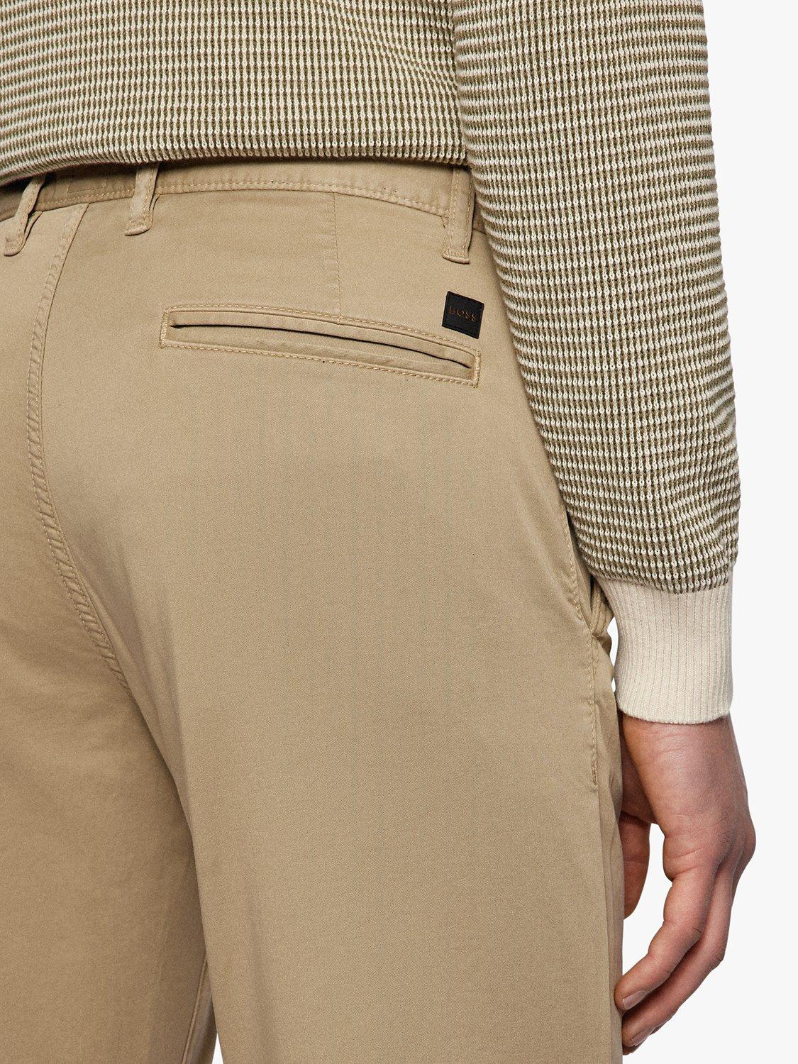 Product image 5 of 5, which shows BOSS Schino Slim Chinos, Light/Pastel Brown, 33L