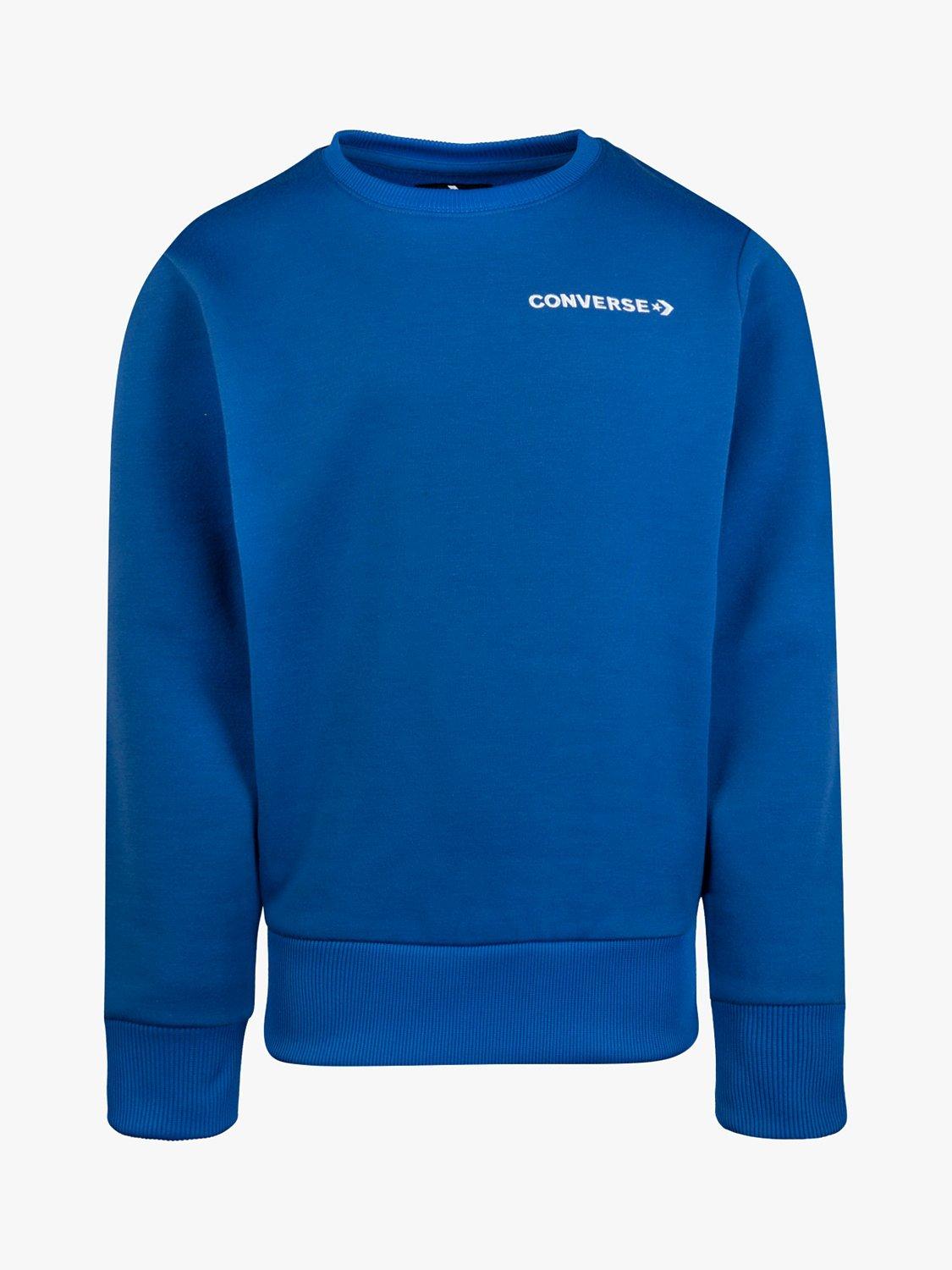 Converse Kids' Wordmark Sweatshirt, Blue
