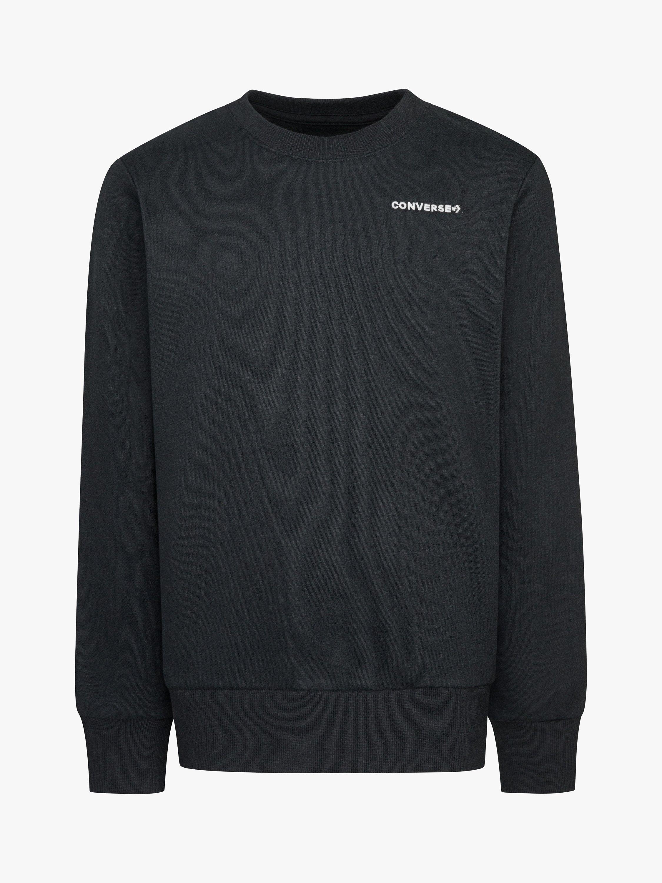 Converse Kids' Wordmark Sweatshirt, Black