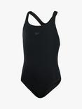 Speedo Kids' Essential End Medalist Swimsuit, Black