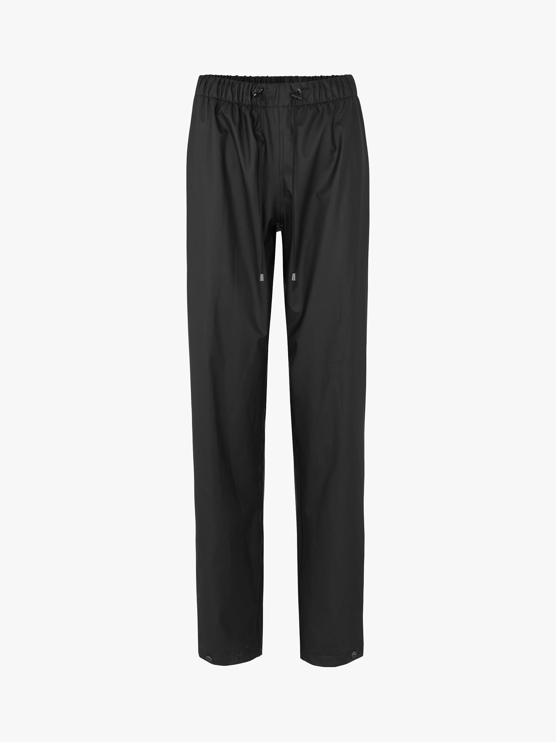 Ilse Jacobsen Hornbæk Plain Waterproof Trousers, Black