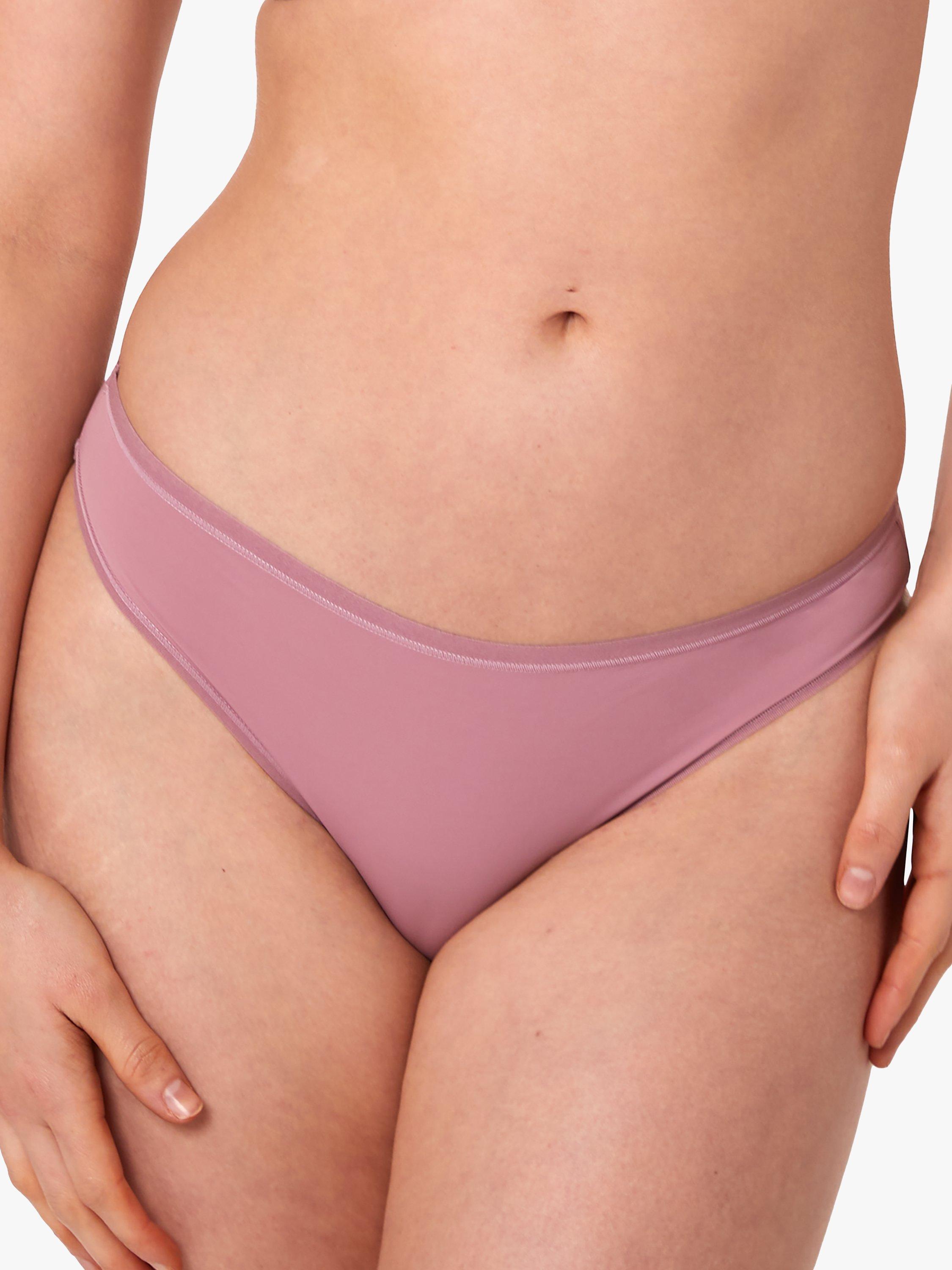 Deja Day Second Skin Eco No-VPL Bikini Knickers, Rose