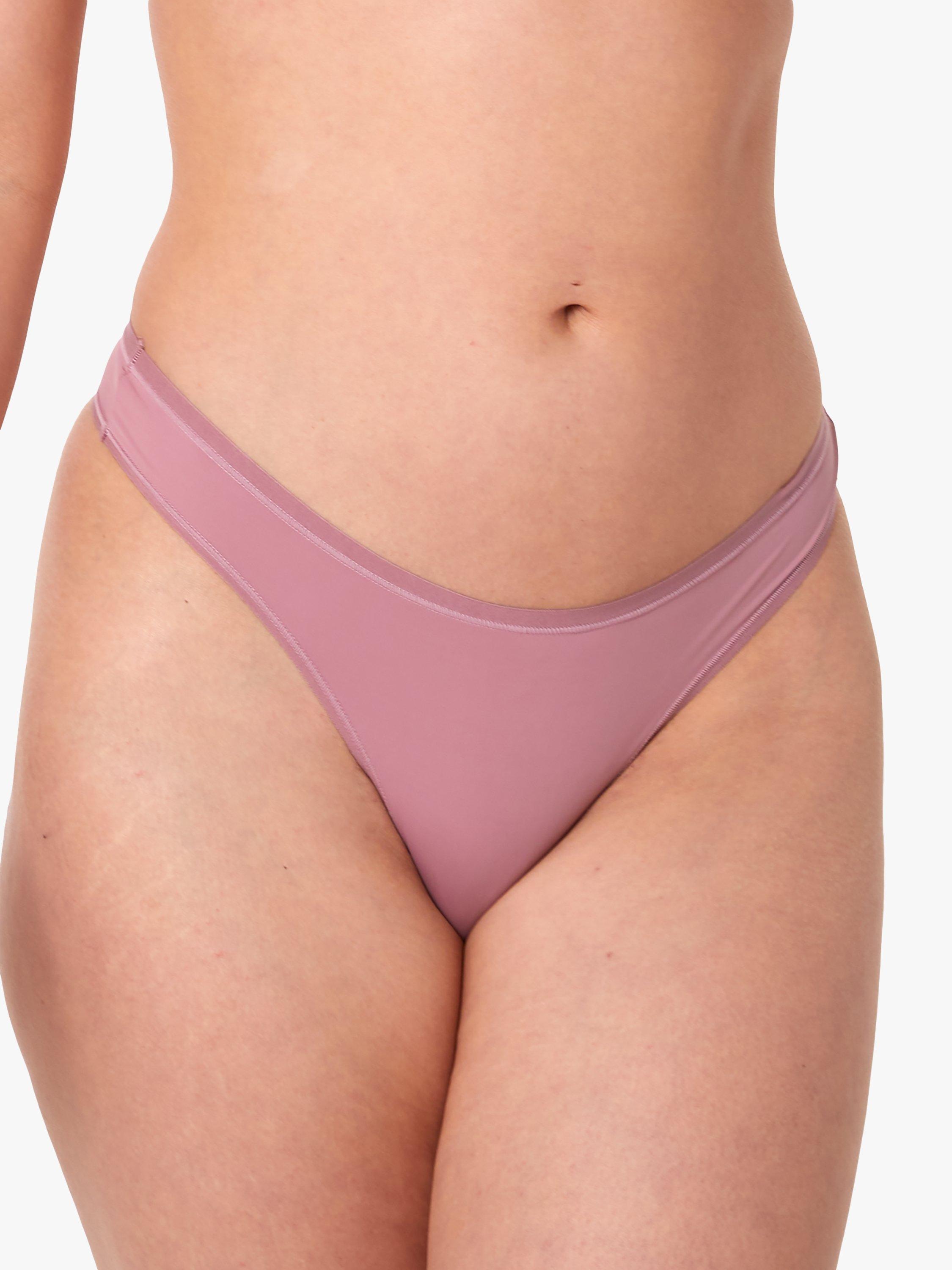 Deja Day Second Skin Eco No-VPL Thong, Rose