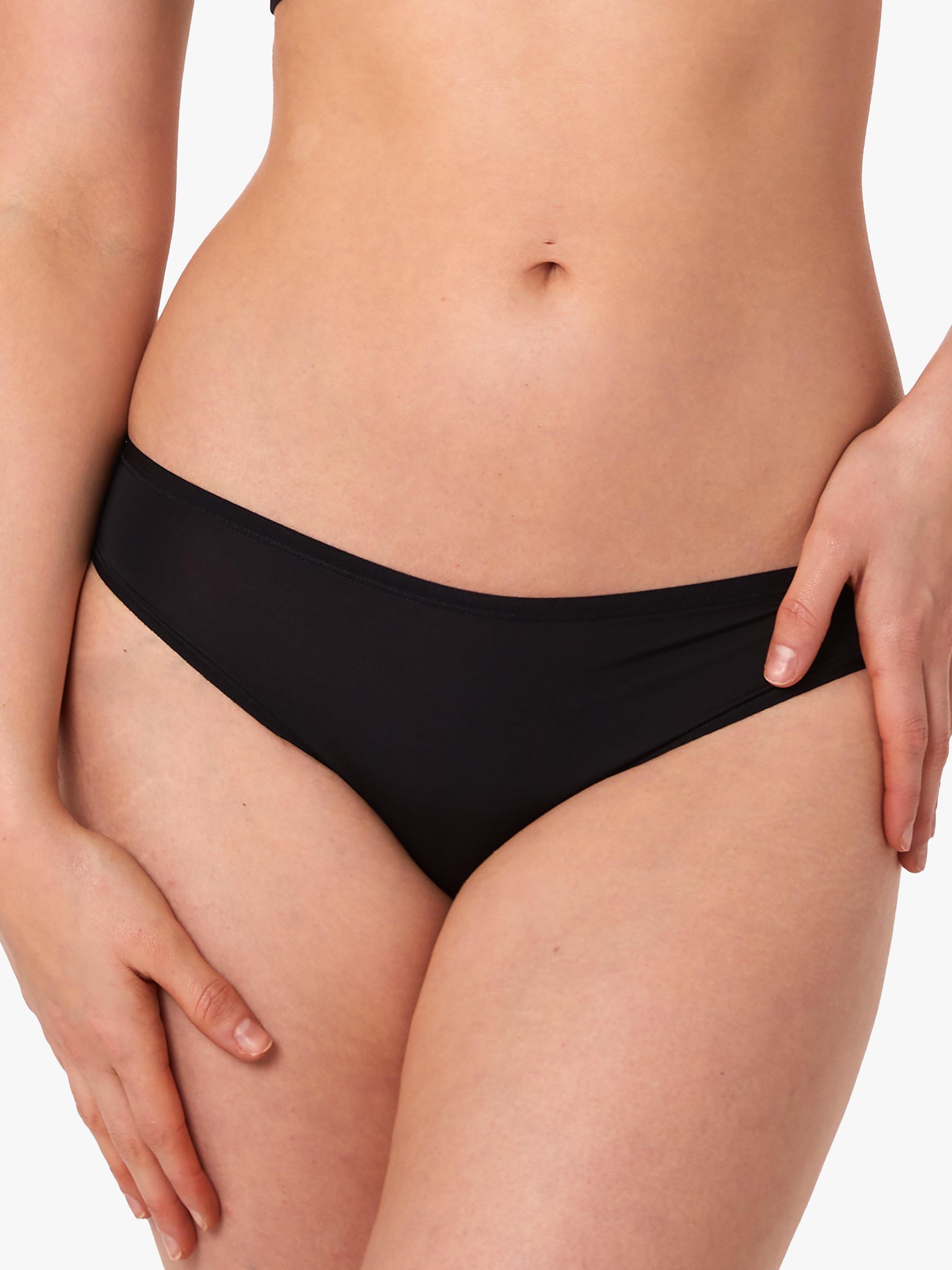 Deja Day Second Skin Eco No-VPL Thong, Black