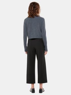 Whistles Camilla Wide Leg Trousers - view 2, Black