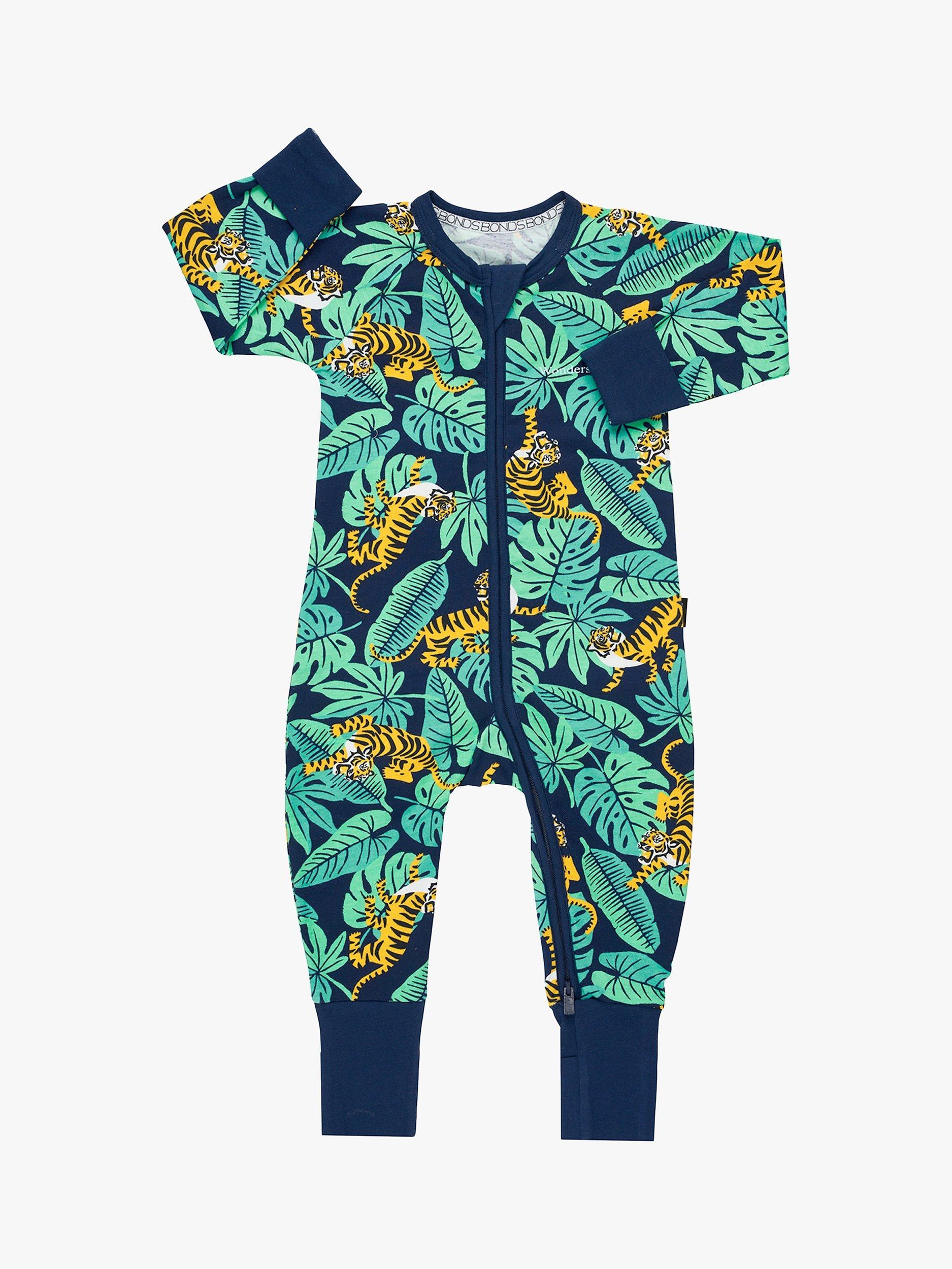 Bonds Baby Tiger in the Jungle Wondersuit, Navy