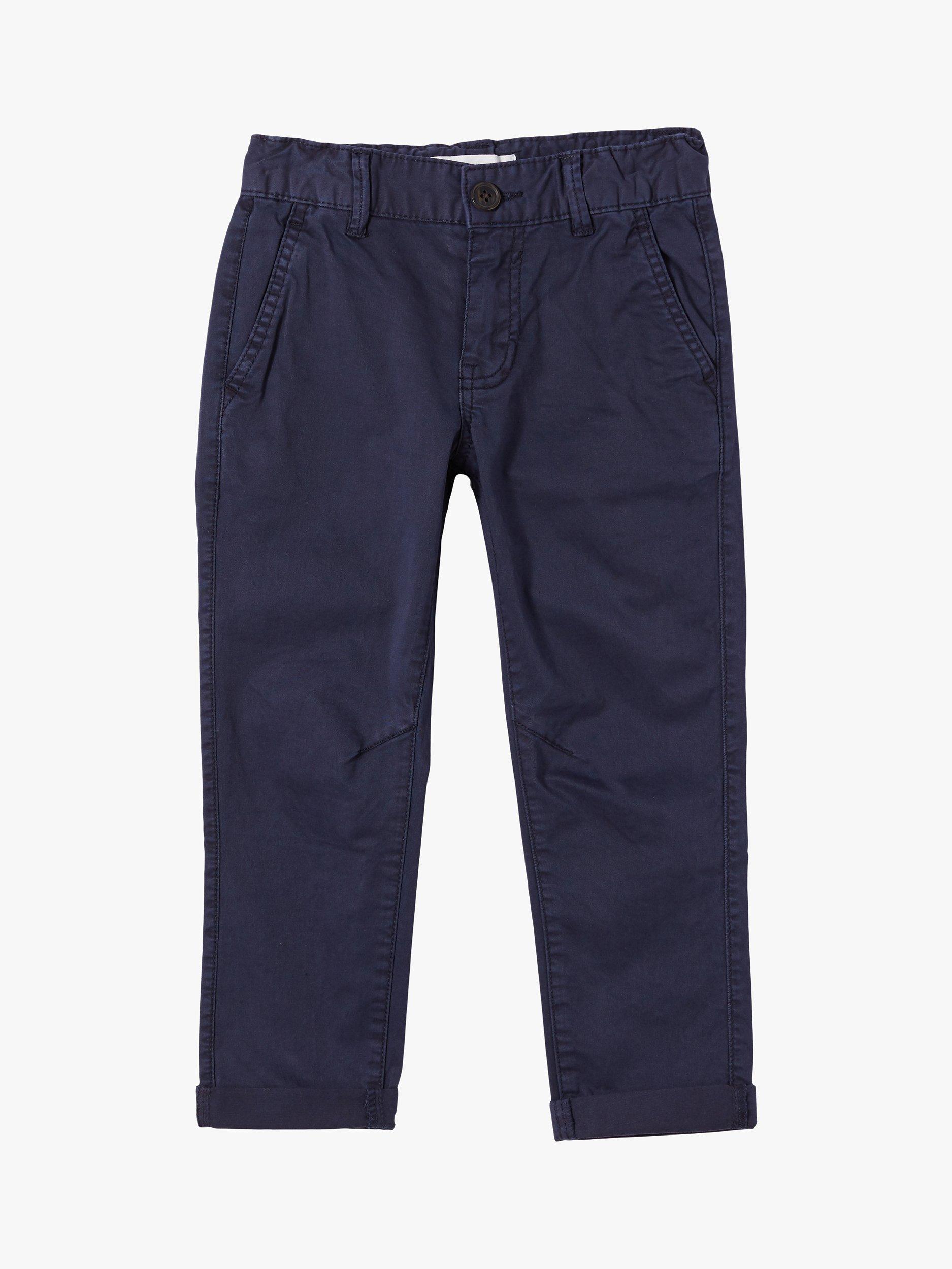 Cotton On Kids' Roller Chino Trousers, Indian Ink