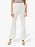 Phase Eight Solange Flared Suit Trousers, Ivory