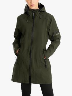Ilse Jacobsen Hornbæk 07 Plain Rain Coat, Army, Army 410