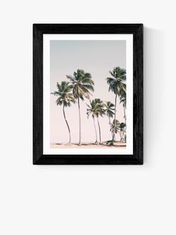 EAST END PRINTS Sisi and Seb 'Island Dreams' Framed Print, Black Frame