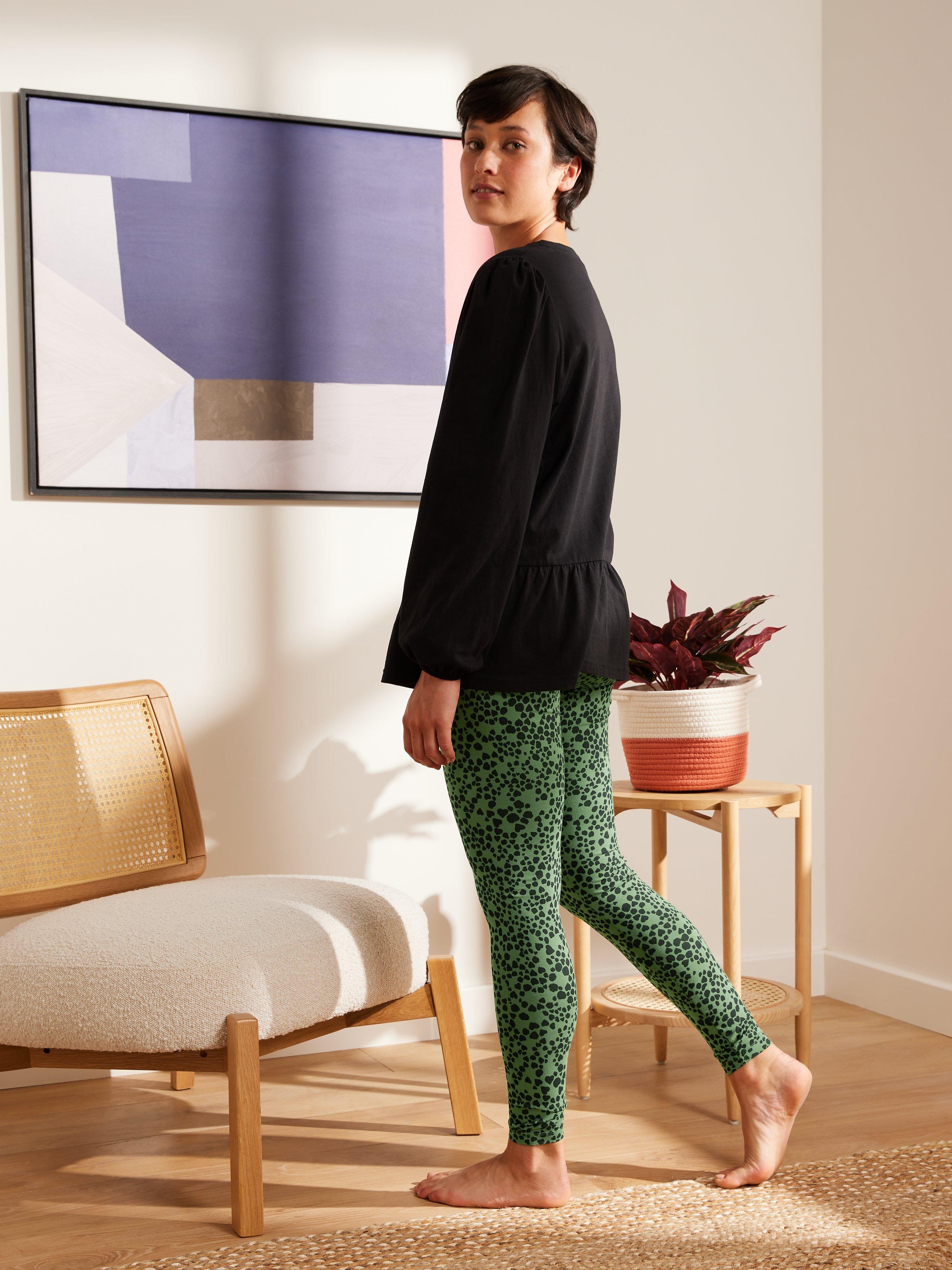 John Lewis ANYDAY Heart Animal Print Leggings