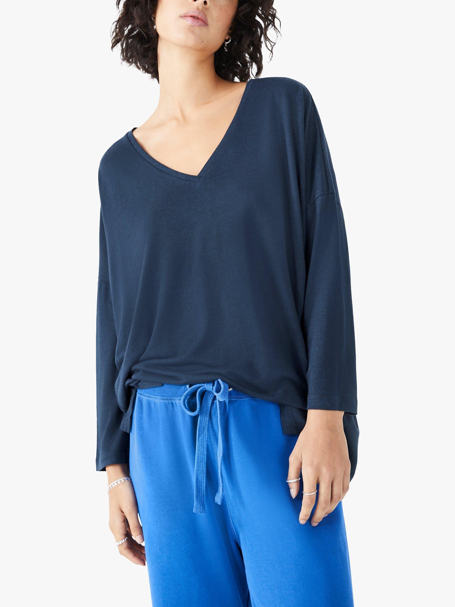 HUSH Chesten Linen Blend Top