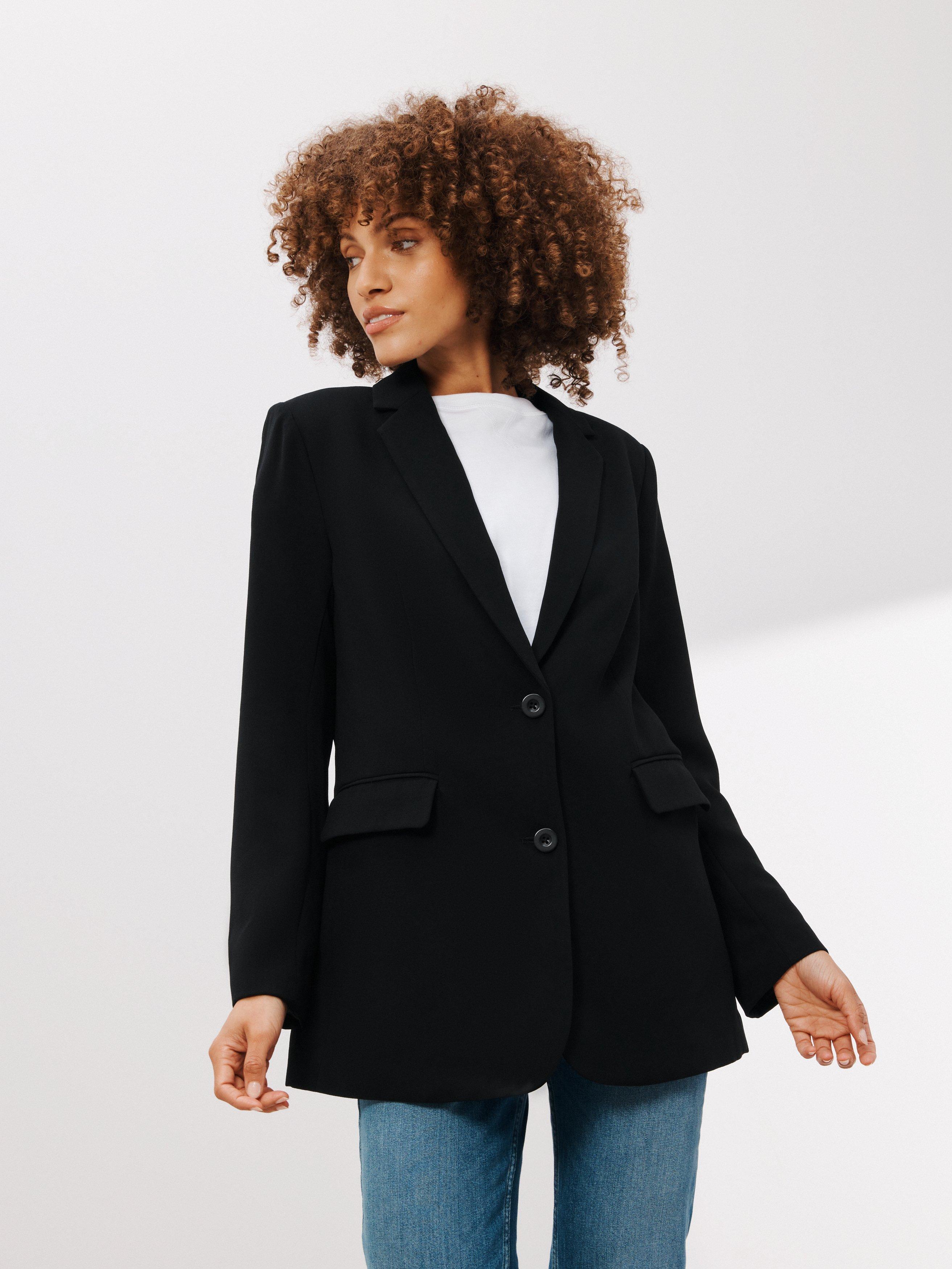 AND/OR Del Ray Plain Blazer, Black