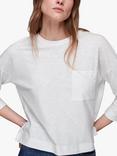 Whistles Organic Cotton Patch Pocket T-Shirt