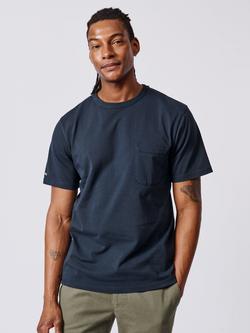 Aubin Newburgh Relaxed T-Shirt, Navy