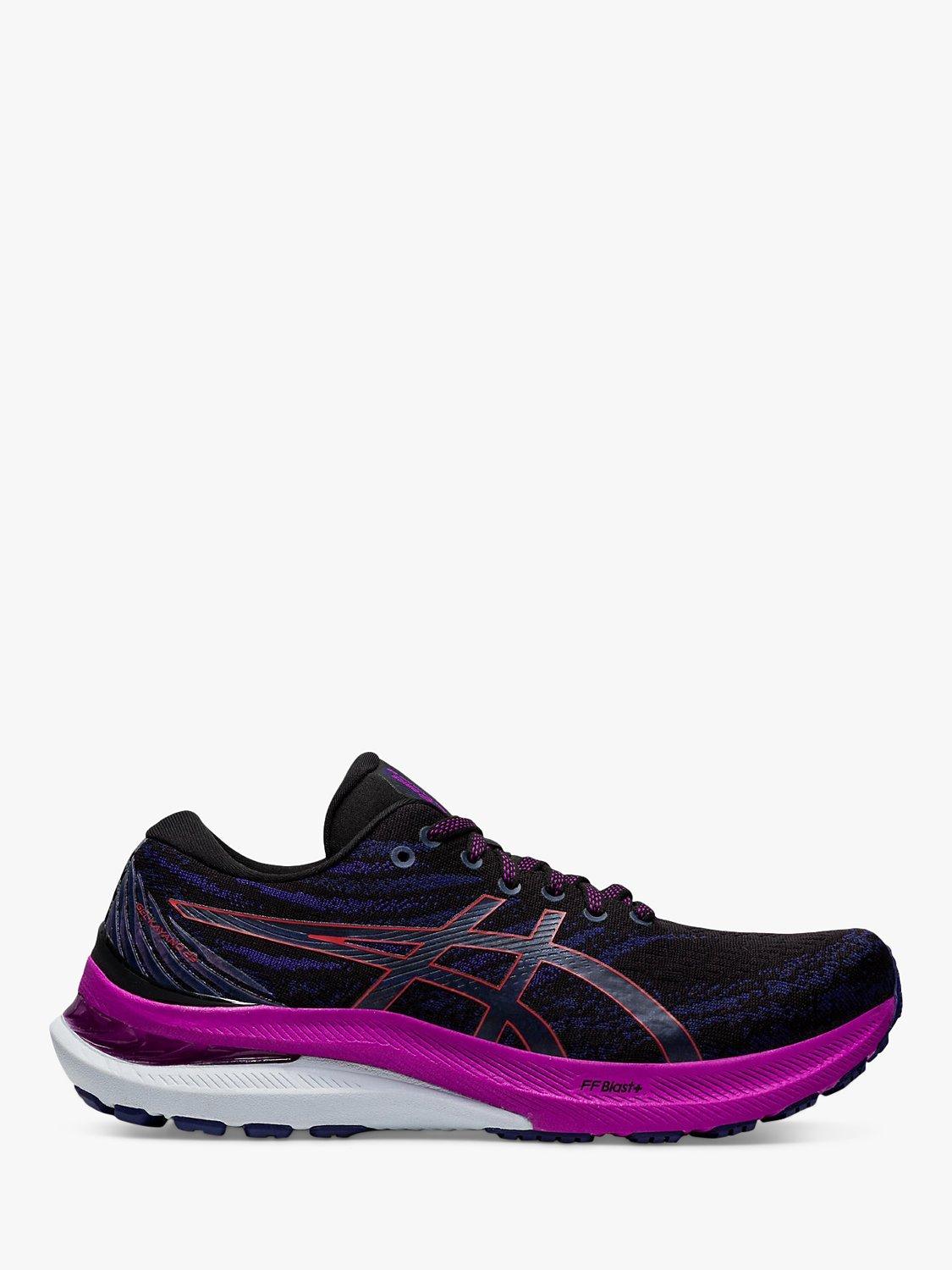 ASICS GEL-KAYANO 29 Women's Running Shoes, Black/Red Alert, 4