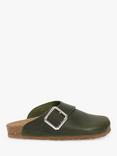 Celtic & Co. Suede Slip On Clogs, Olive