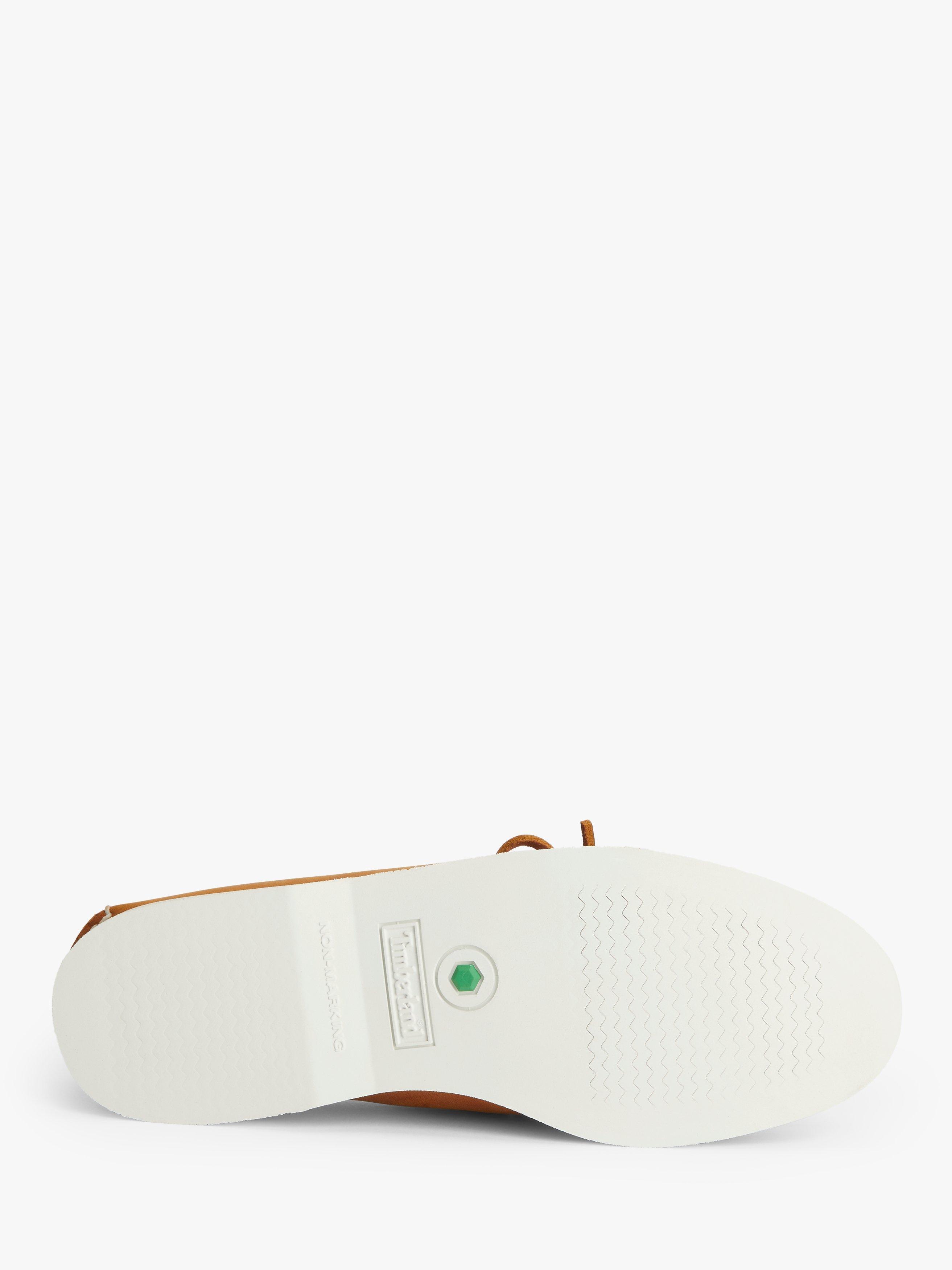 Product image 6 of 6, which shows Timberland Classic 2 Eye Leather Boat Shoes, Brown, 7