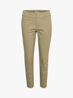 Part Two Soffys Skinny Cropped Trousers - view 2, Vetiver