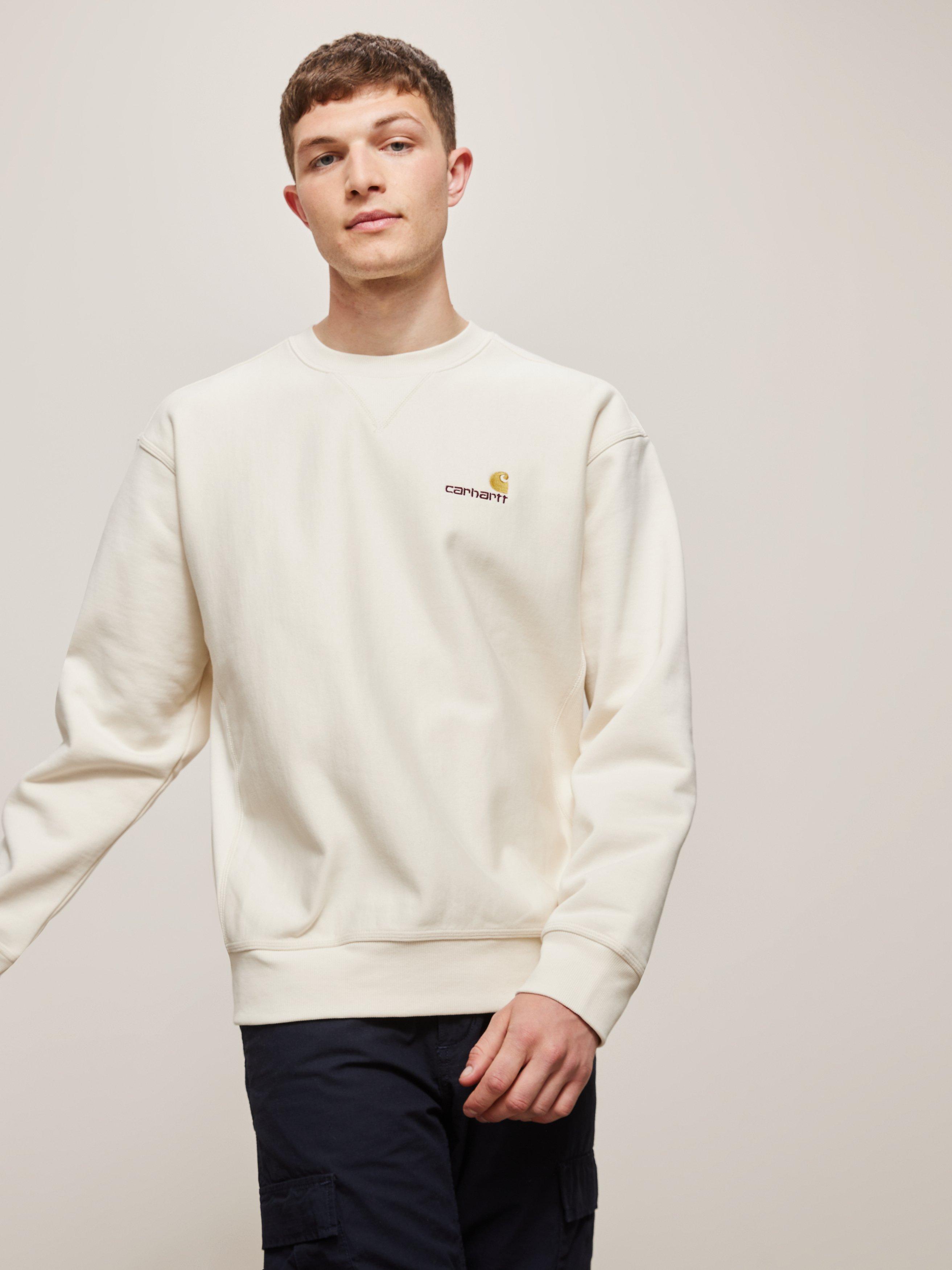 Carhartt WIP Logo Loose Fit Sweatshirt, Neutral