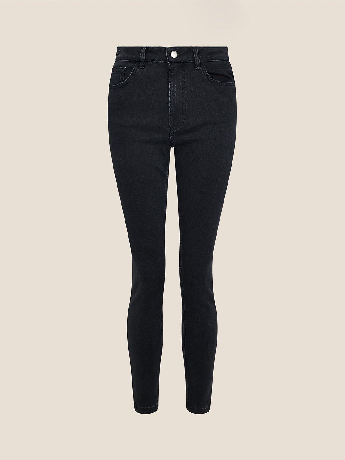 Monsoon Carla Premium Touch Skinny Jeans, Black