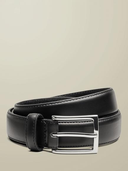Charles Tyrwhitt Formal Leather Belt, Black