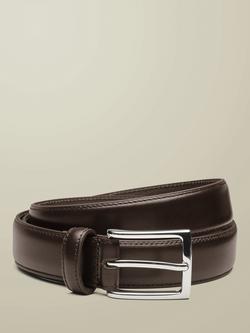 Charles Tyrwhitt Formal Leather Belt, Chocolate