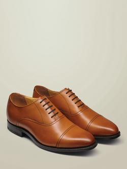 Charles Tyrwhitt Leather Oxford Shoes - view 2, Tan
