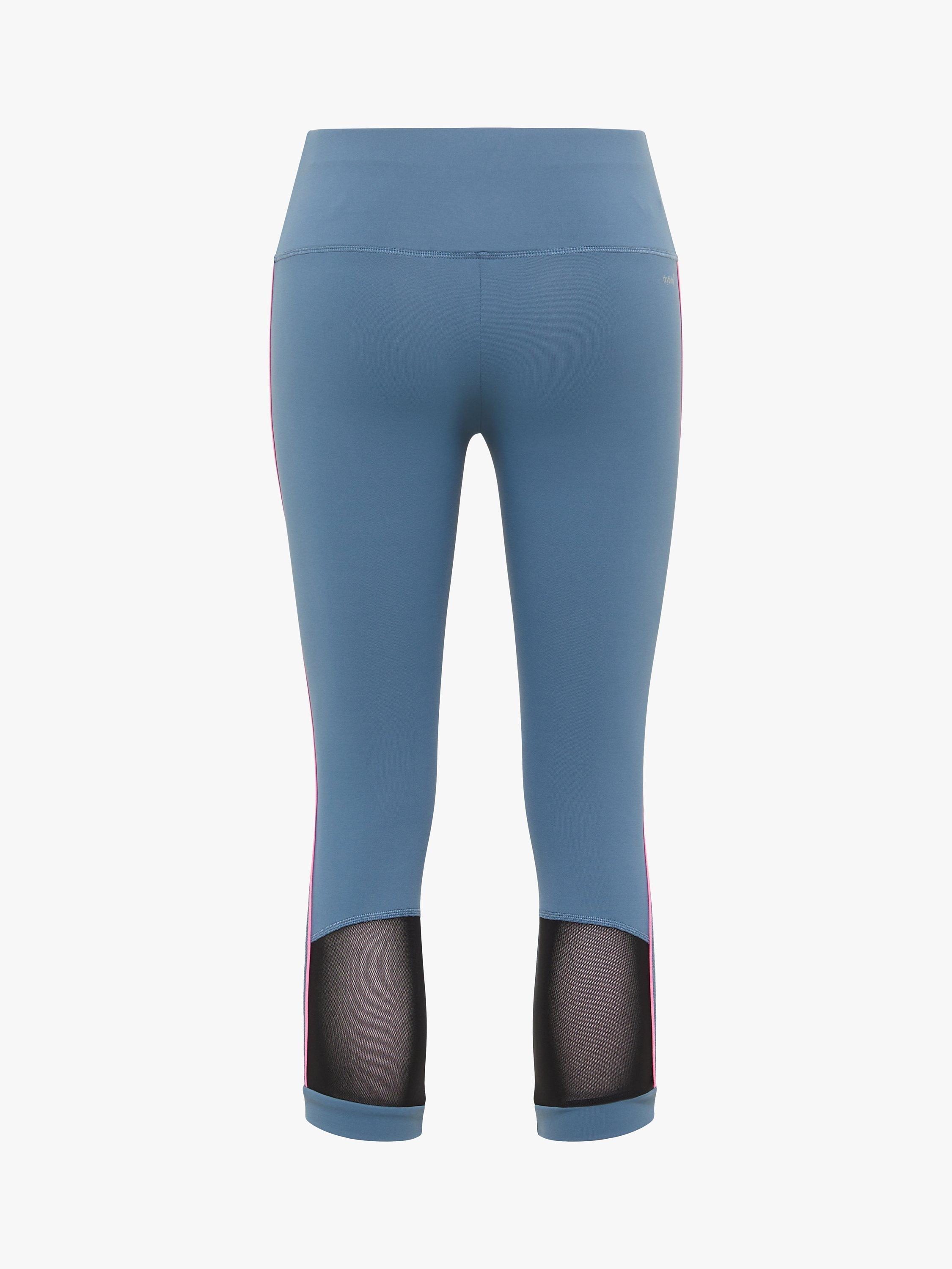 Product image 6 of 6, which shows Venice Beach Kimberly 3/4 Leggings, Blue Rose, L