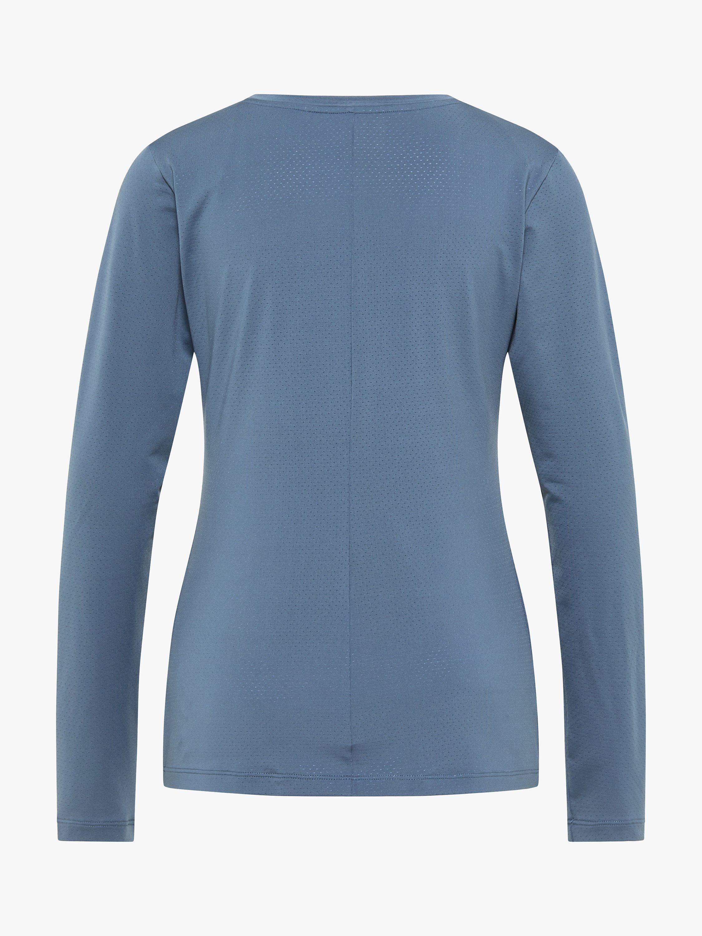 Product image 6 of 6, which shows Venice Beach Pittis Long Sleeve Gym Top, Coast Blue, S