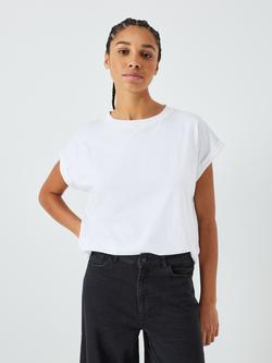 AND/OR Cotton Tank T-Shirt, White