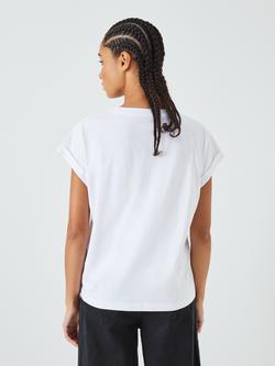 AND/OR Cotton Tank T-Shirt - view 2, White