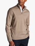 Charles Tyrwhitt Merino Wool Zip Neck Jumper