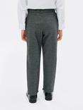 John Lewis Pull-On Jersey School Trousers, Grey