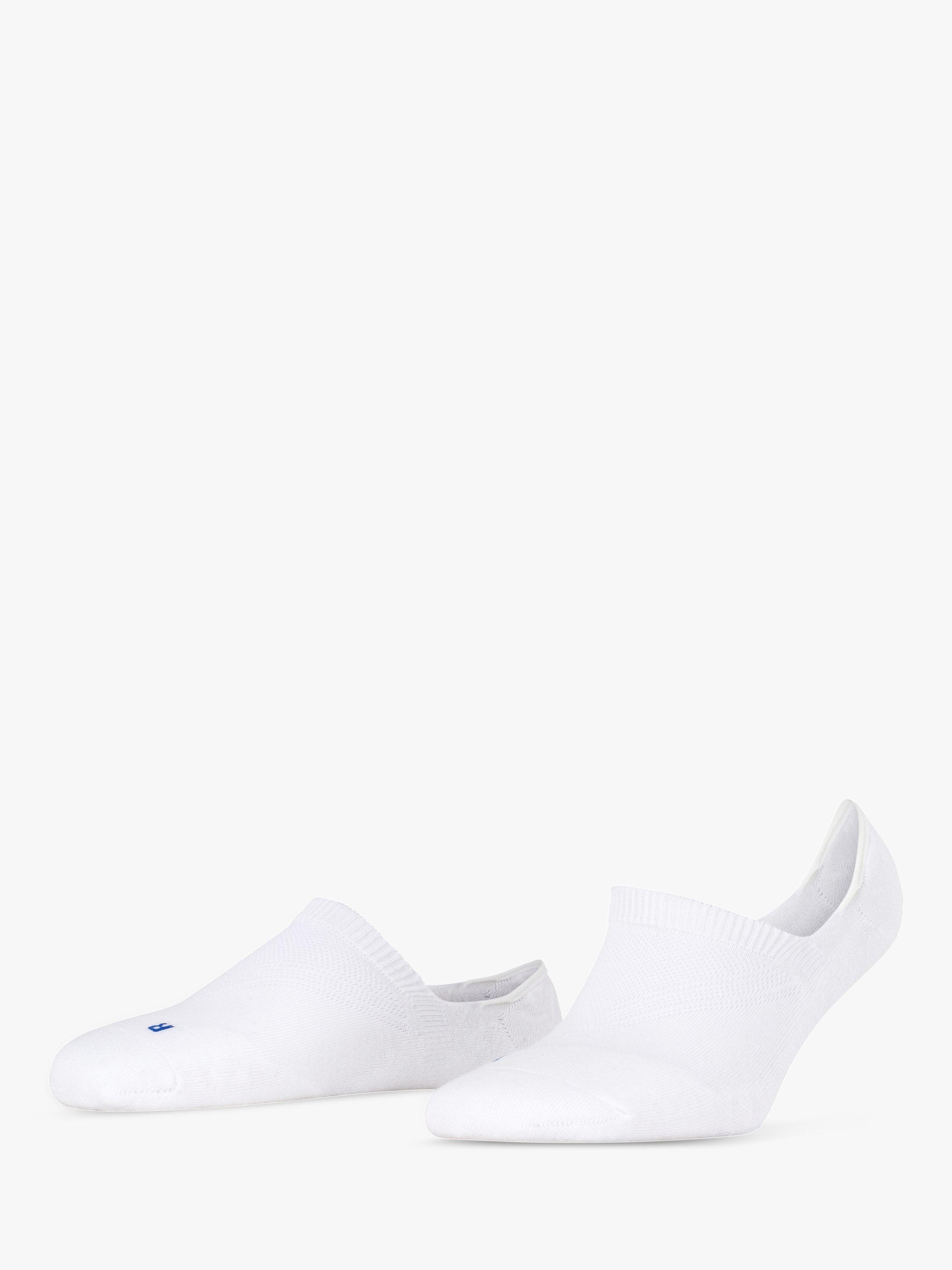 Product image 1 of 4, which shows FALKE Cool Kick Sport Liner Socks, White, S