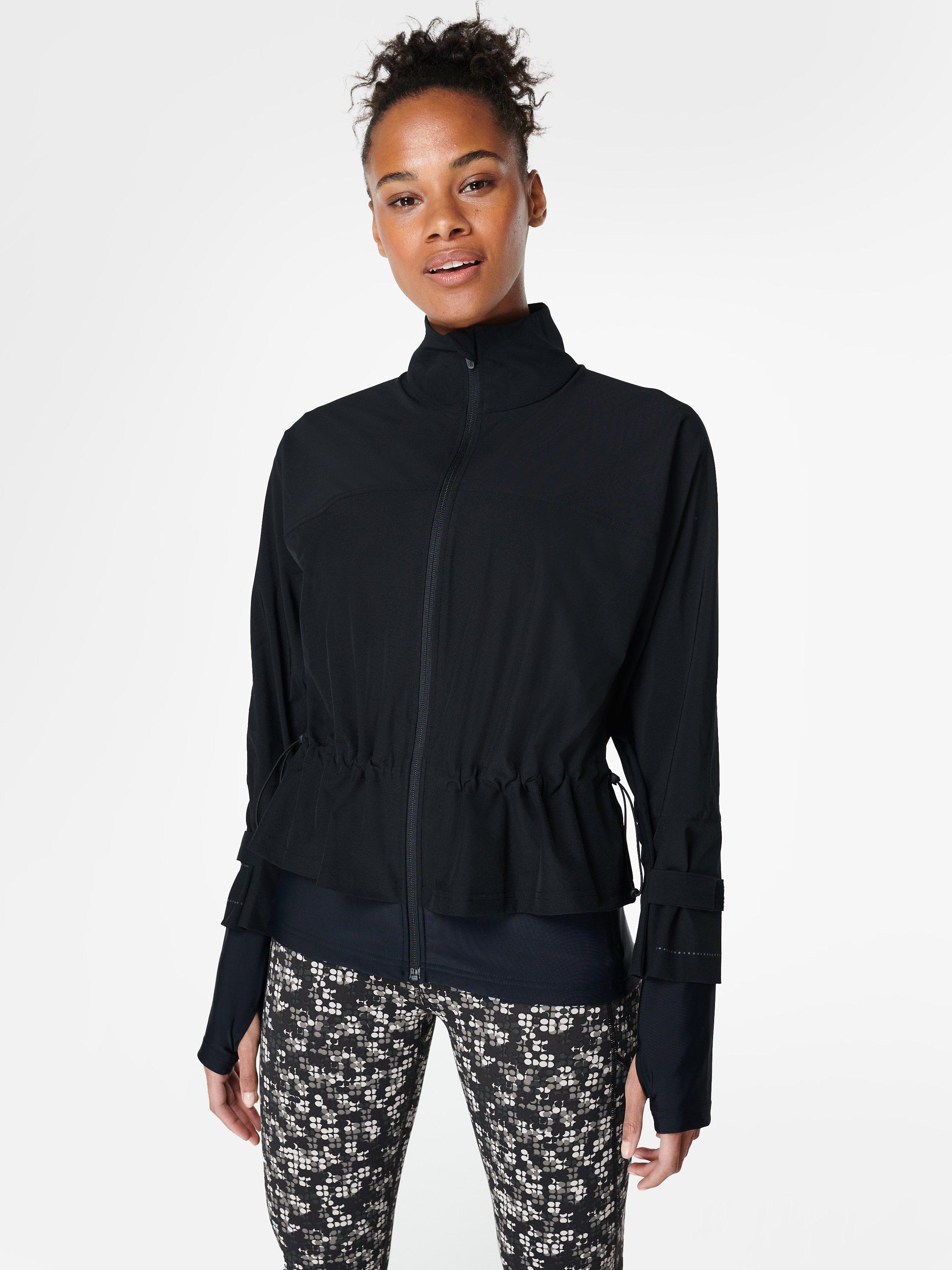 Sweaty Betty Fast Lane Run Jacket, Black
