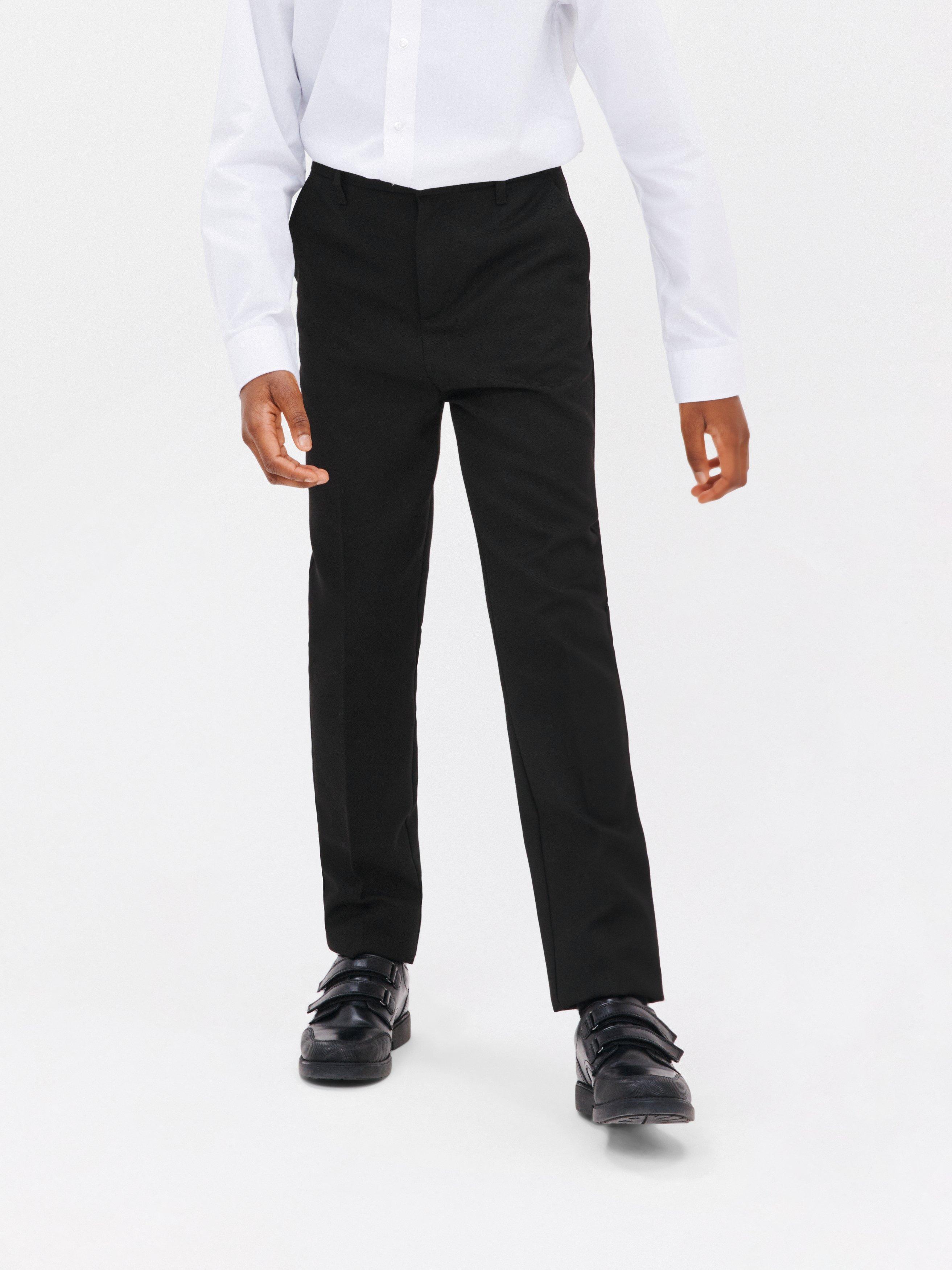 John Lewis Boys Long Length Skinny School Trousers