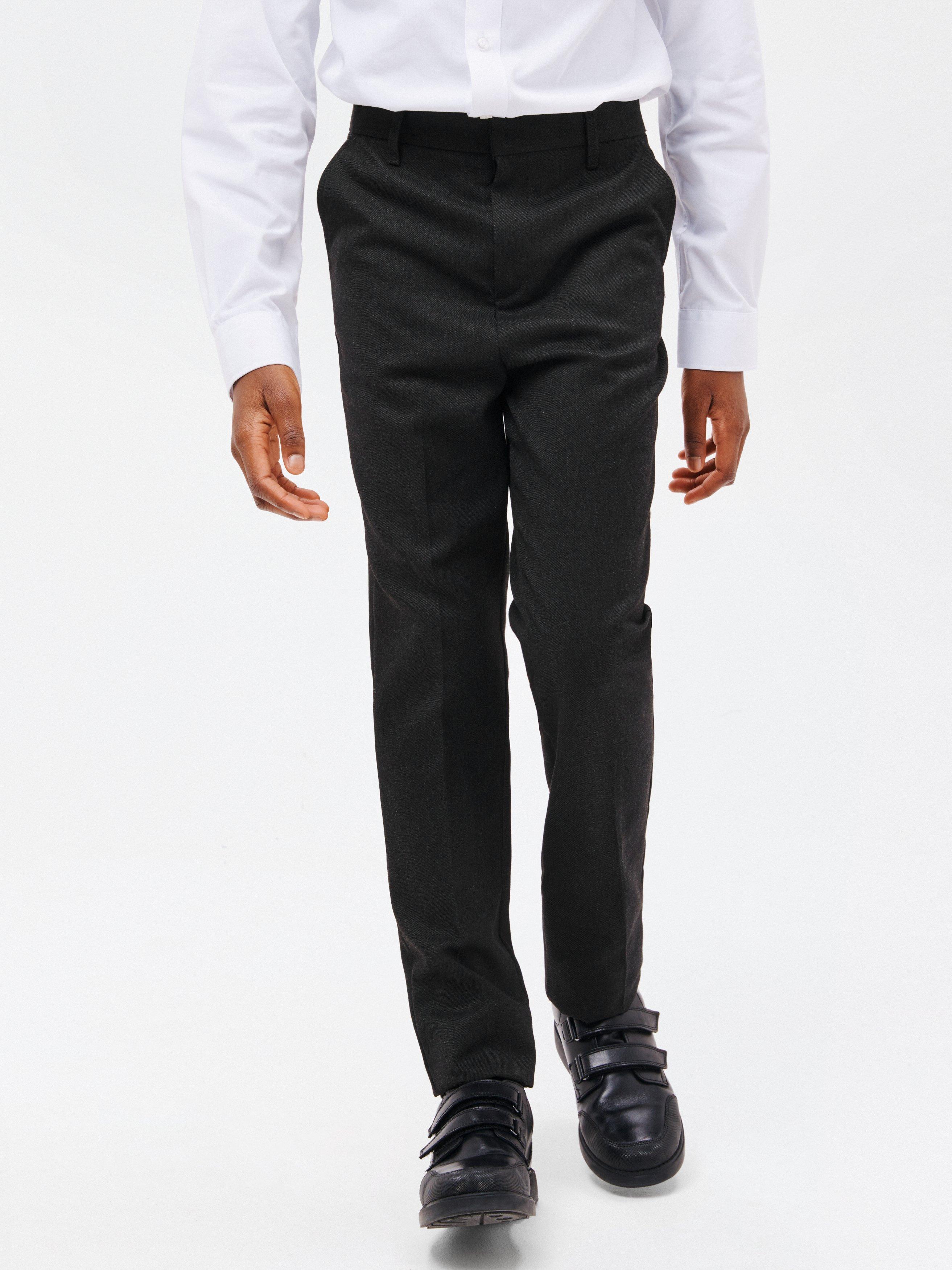 Shops black school trousers skinny