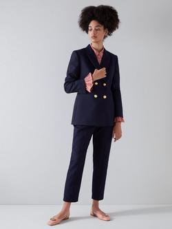 L.K.Bennett Mariner Trousers, Navy, Navy