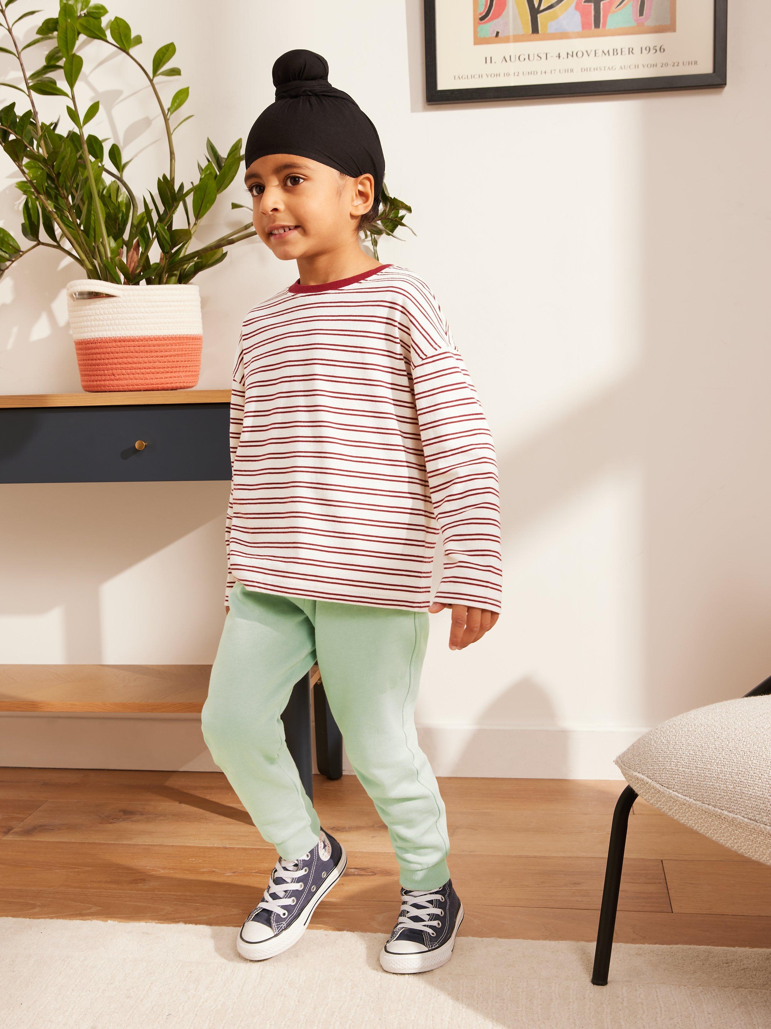 John Lewis ANYDAY Kids' Plain Sweat Joggers, Mint, 3 years