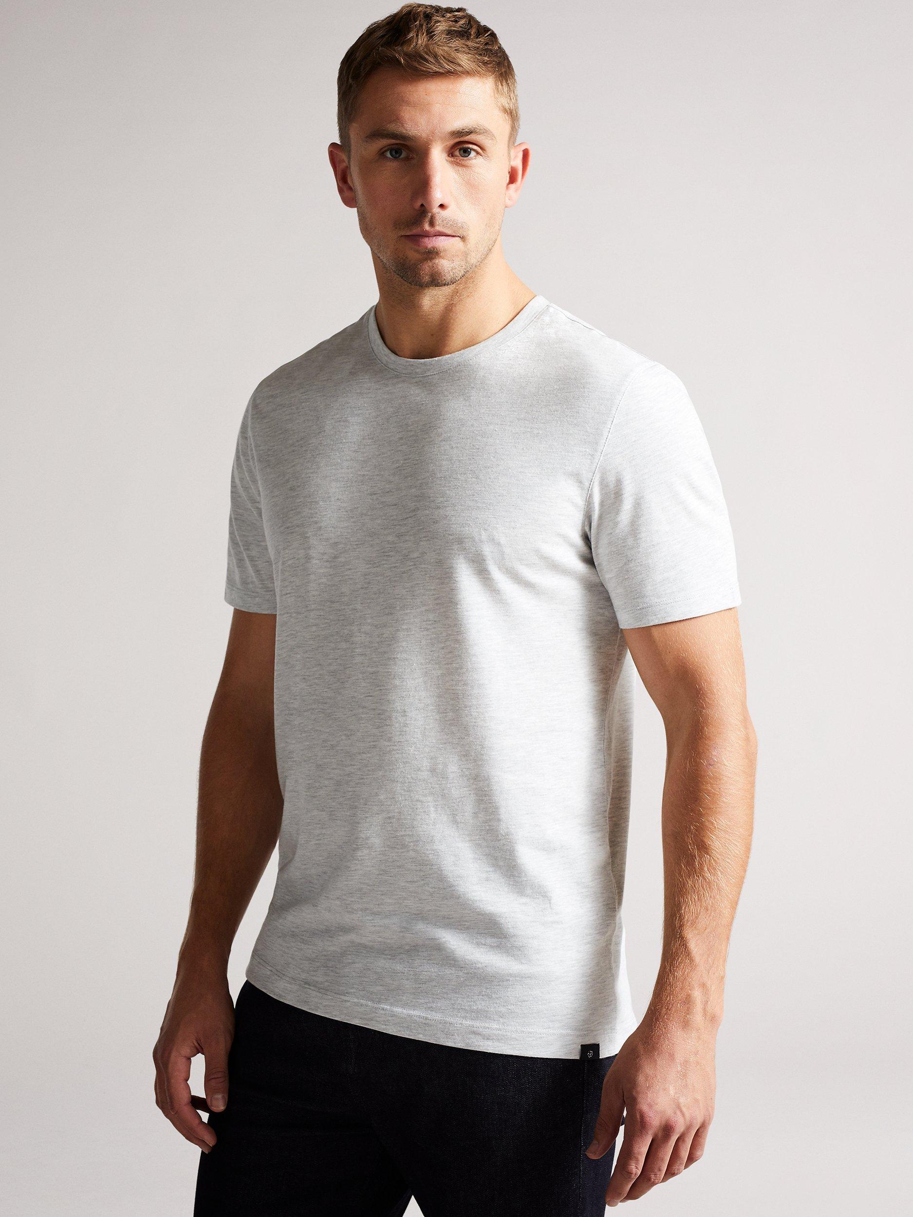 Ted Baker Hawking T-Shirt, Grey Marl
