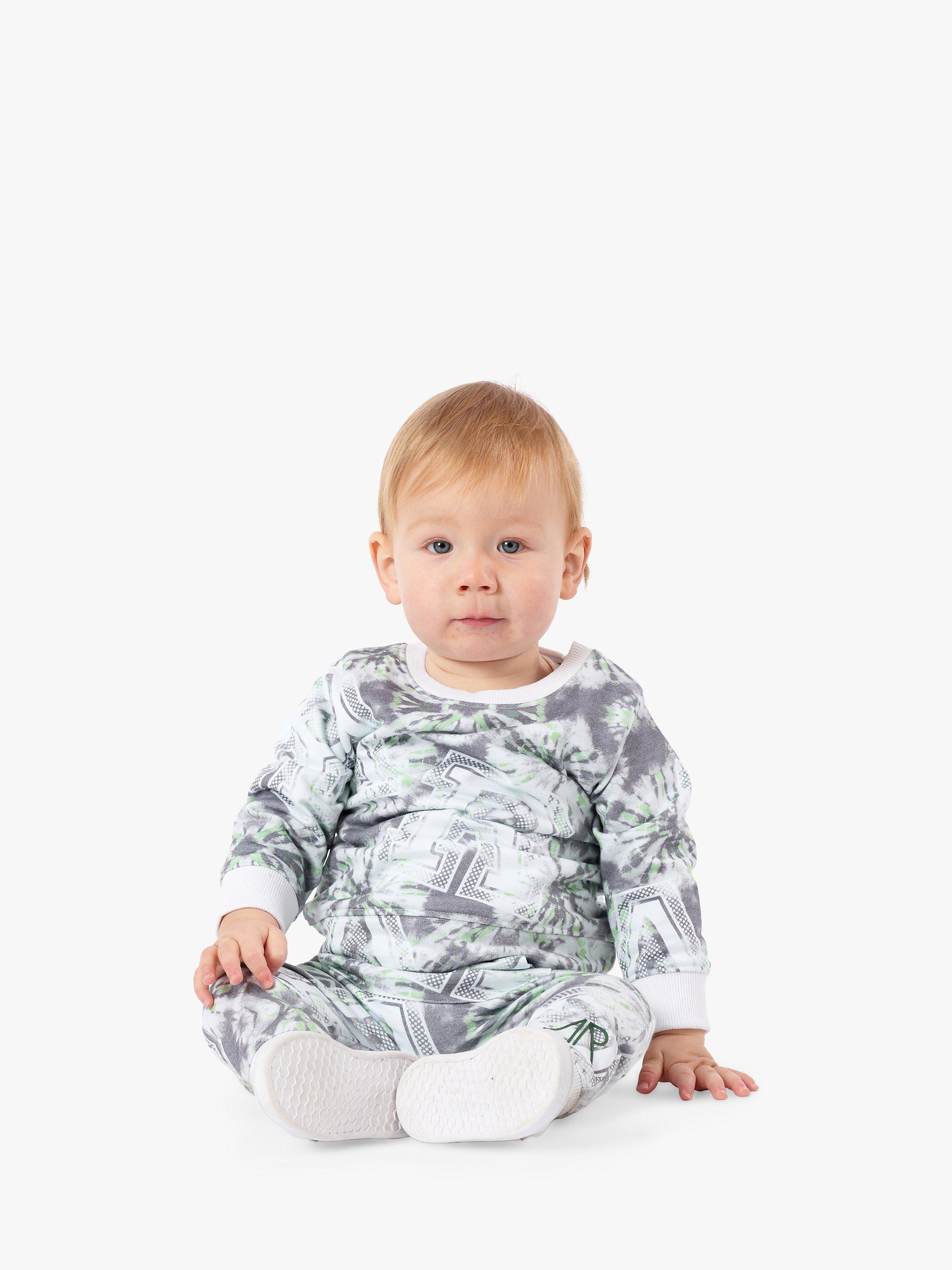 Angel & Rocket Baby Arlo Tie Dye Set, Khaki