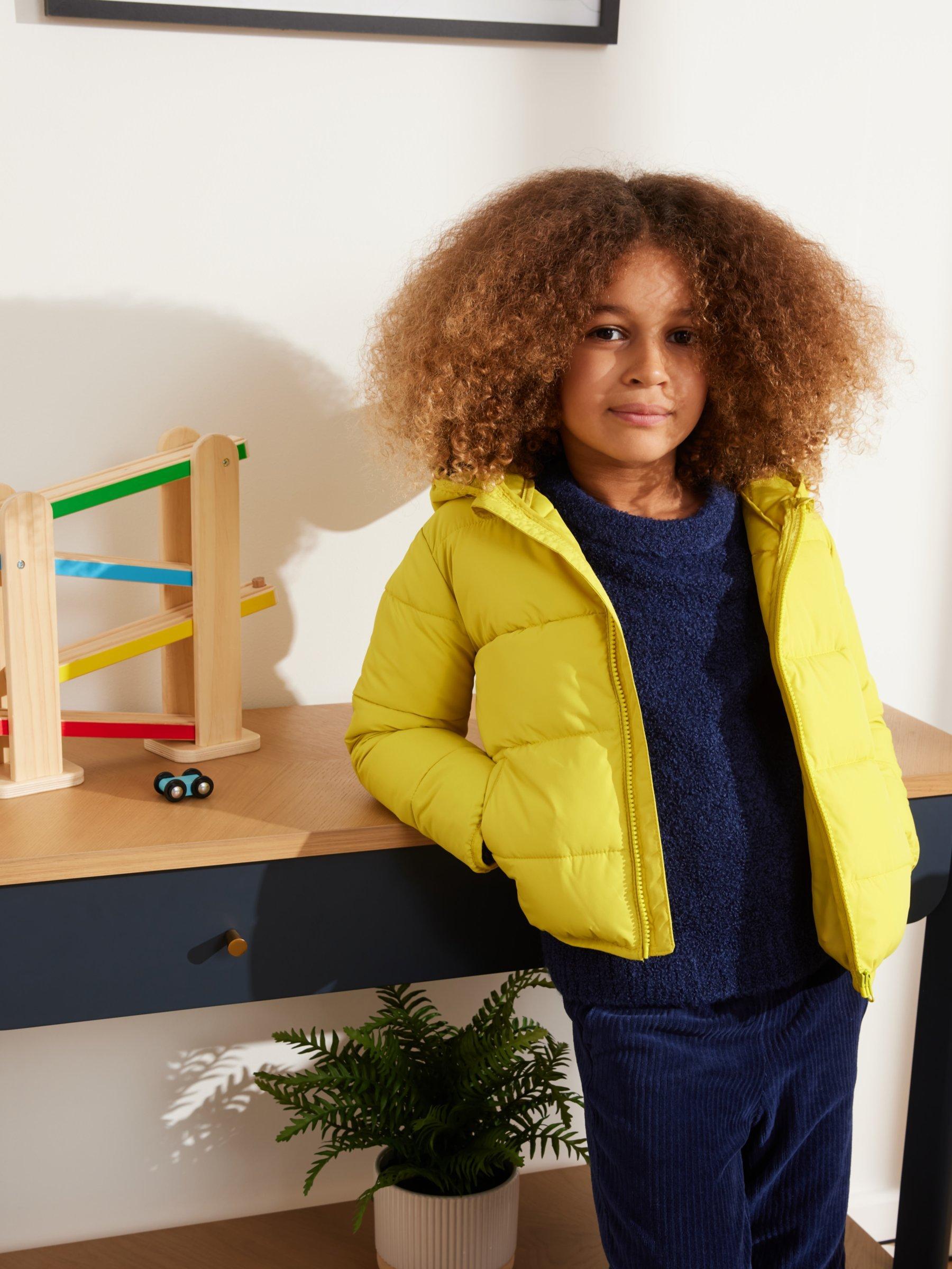 John Lewis ANYDAY Kids' Plain Puffer Jacket