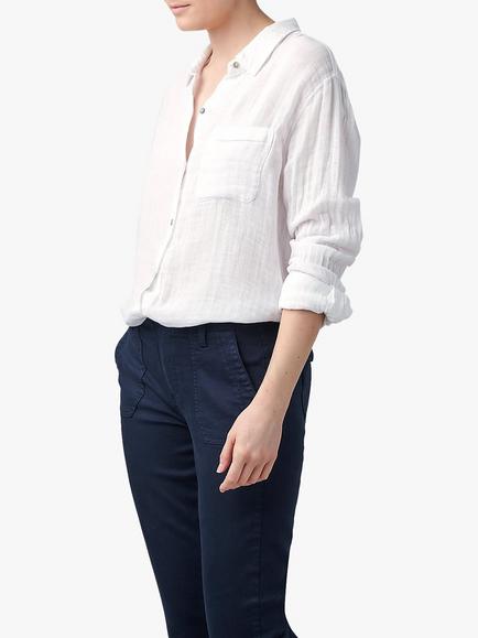 Rails Ellis Pure Organic Cotton Shirt - view 2, White