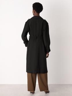 Whistles Riley Trench Coat - view 2, Black